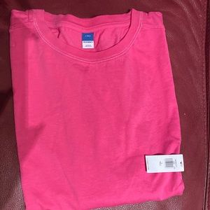 Long sleeve pink shirt